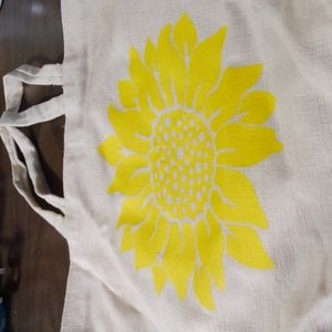 Sunflower tote bag
